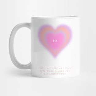 444 Angel numbers meaning Mug